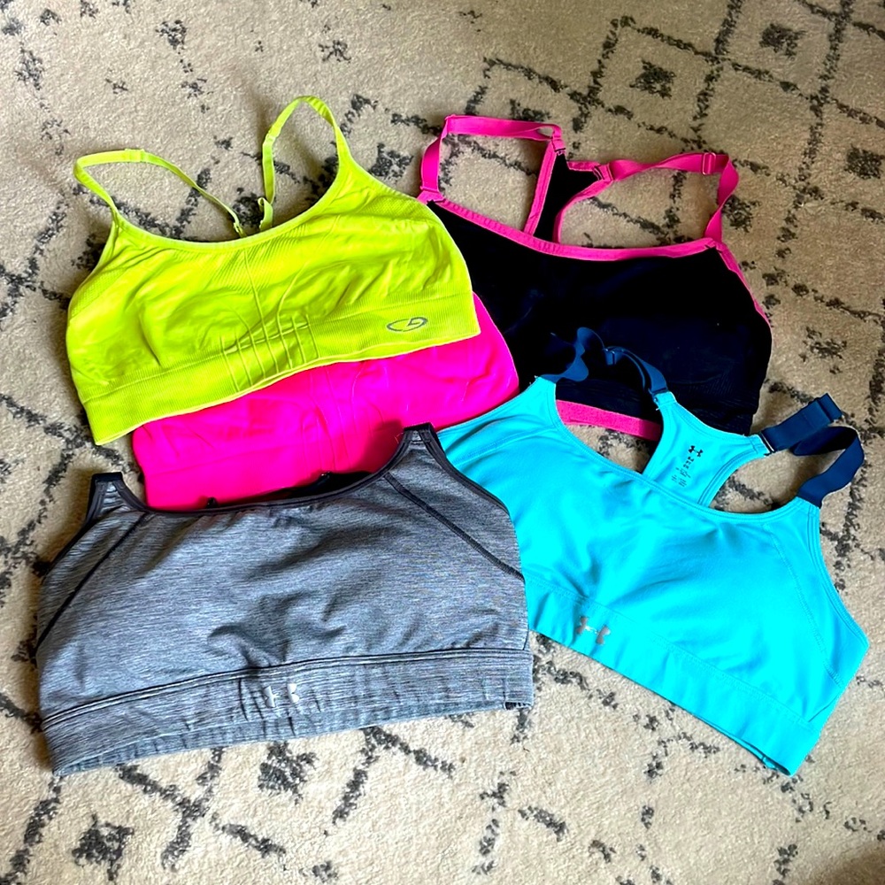 Multiple sport bras